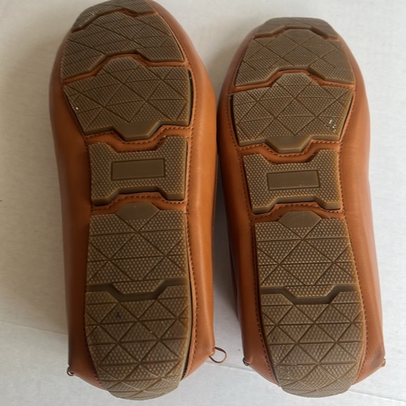 NWOT Jousen Milan, Italy Cognac SlipOn Penny Loafers - Picture 4 of 9